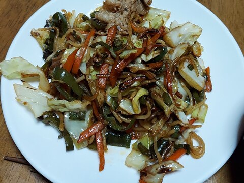 しょうが焼き麺